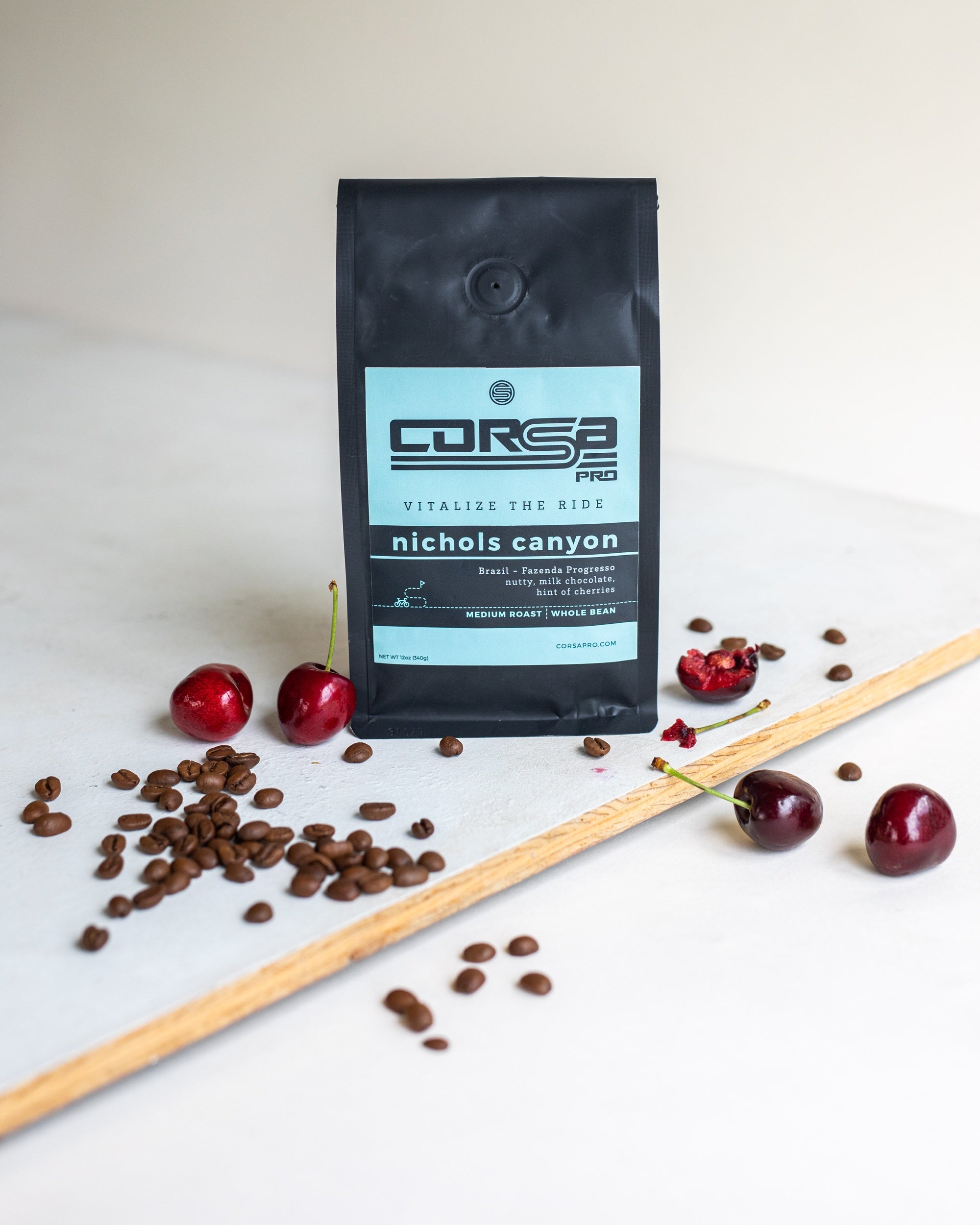 NICHOLS CANYON Brazilian Single Origin Medium Roast Whole Coffee